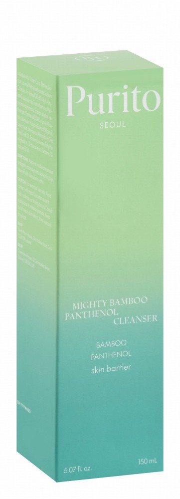 Purito Mighty Bamboo Panthenol Facial Cleanser - vegan, cruelty free, synthetic fragrance free