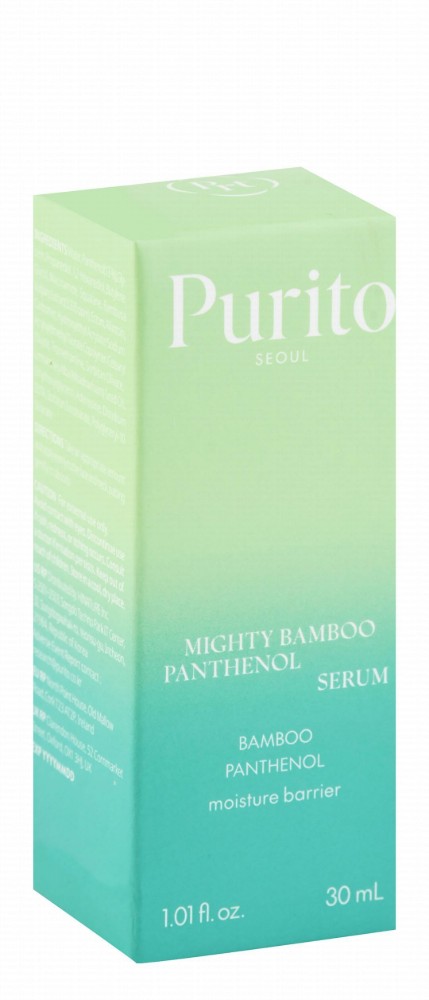 Purito Mighty Bamboo Panthenol Facial Serum - vegan, cruelty free, synthetic fragrances free