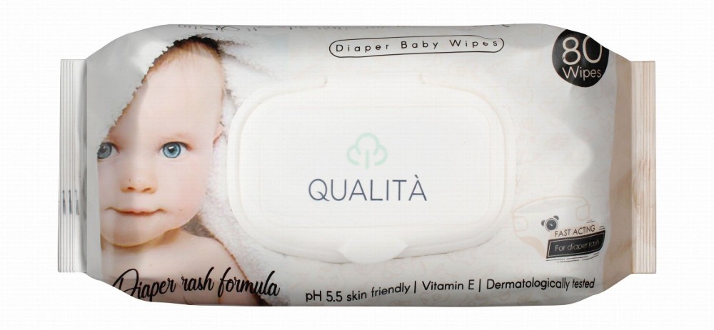 Qualita Baby Wipes with Vitamin E