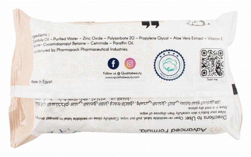 Qualita Baby Wipes with Vitamin E