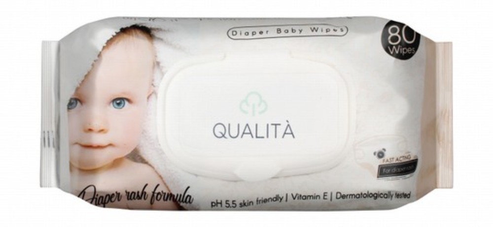 Qualita Baby Wipes with Vitamin E
