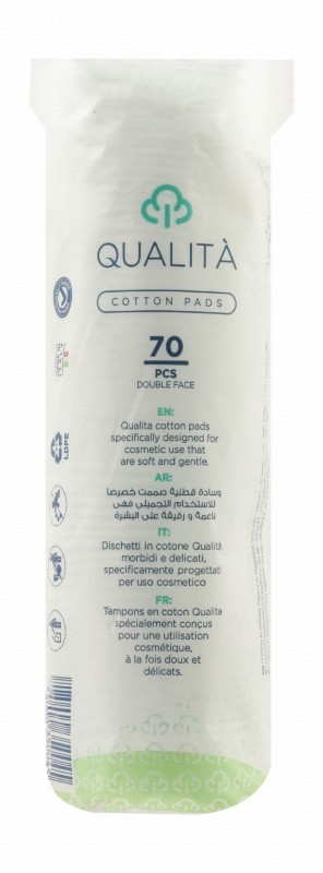 Qualita Cotton Pads with Aloe Vera