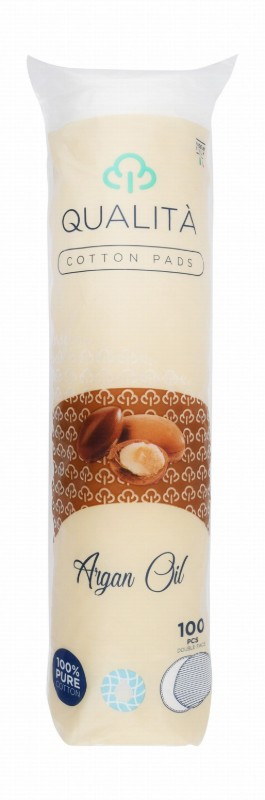 Qualita Cotton Pads with Argan Oil