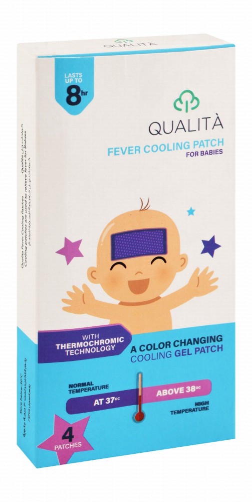 Qualita Fever Cooling Gel Patches for Babies