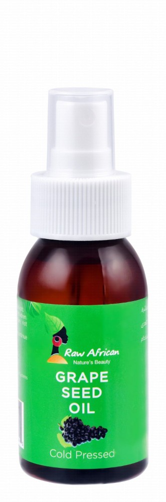 Raw African Cold Pressed Grapeseed Oil - cruelty free