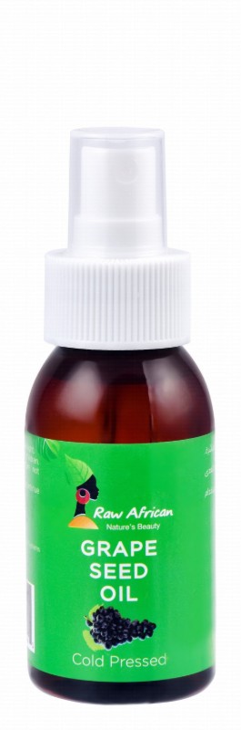 Raw African Cold Pressed Grapeseed Oil - cruelty free