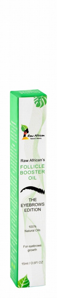 Raw African Follicle Booster Eyebrow Oil - animal testing free