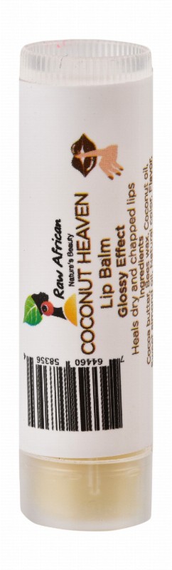 Raw African Glossy Coconut Heaven Lip Balm