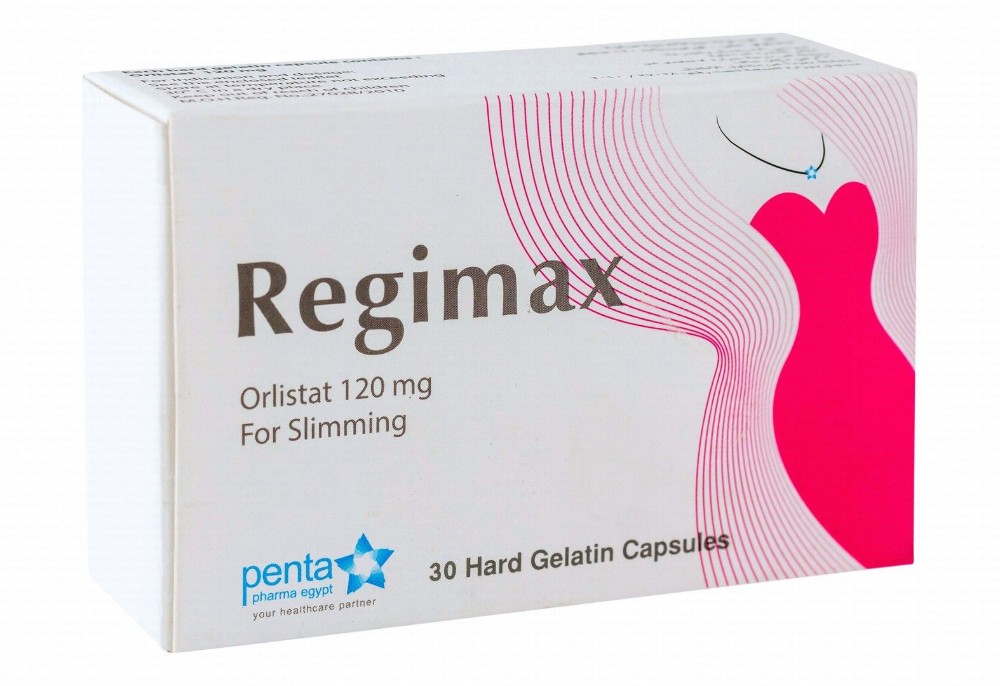 Regimax 120mg Orlistat for Slimming