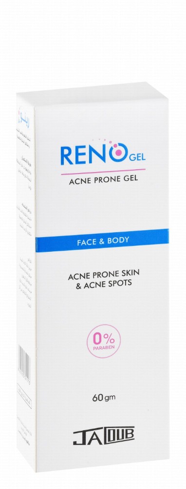 Reno Anti-Acne Face & Body Gel for Acne-Prone Skin - parabens free