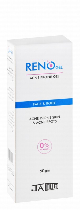 Reno Anti-Acne Face & Body Gel for Acne-Prone Skin - parabens free
