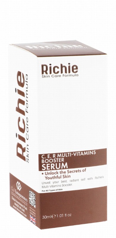 Richie Boosting Face Serum with Multi-Vitamins for All Skin Types
