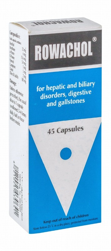 Rowachol Medication for Hepatic, Digestive & Gallstone Disorders