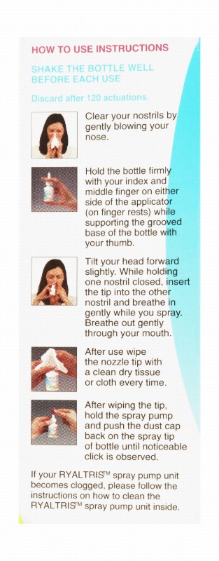 Ryaltris 600mcg Olopatadine & 25mcg Mometasone Furoate Metered Dose Nasal Spray