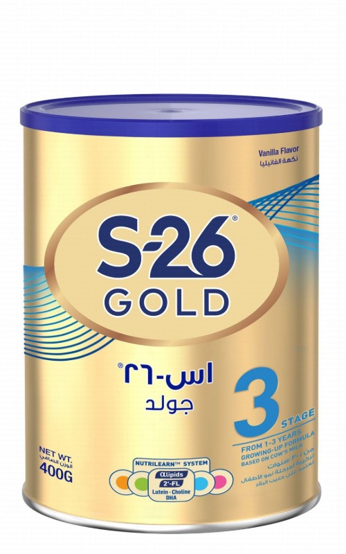 S-26 Gold Growing Up Milk Formula Vanilla Flavor Stage 3 (1-3 Years)
