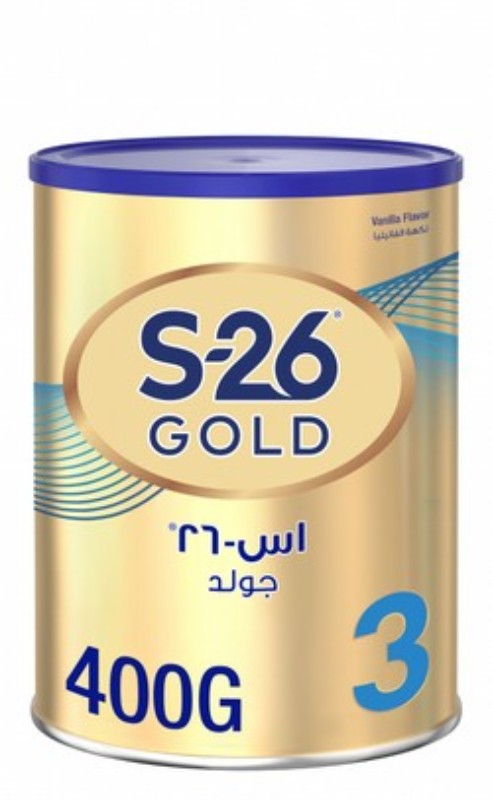 S-26 Gold Growing Up Milk Formula Vanilla Flavor Stage 3 (1-3 Years)