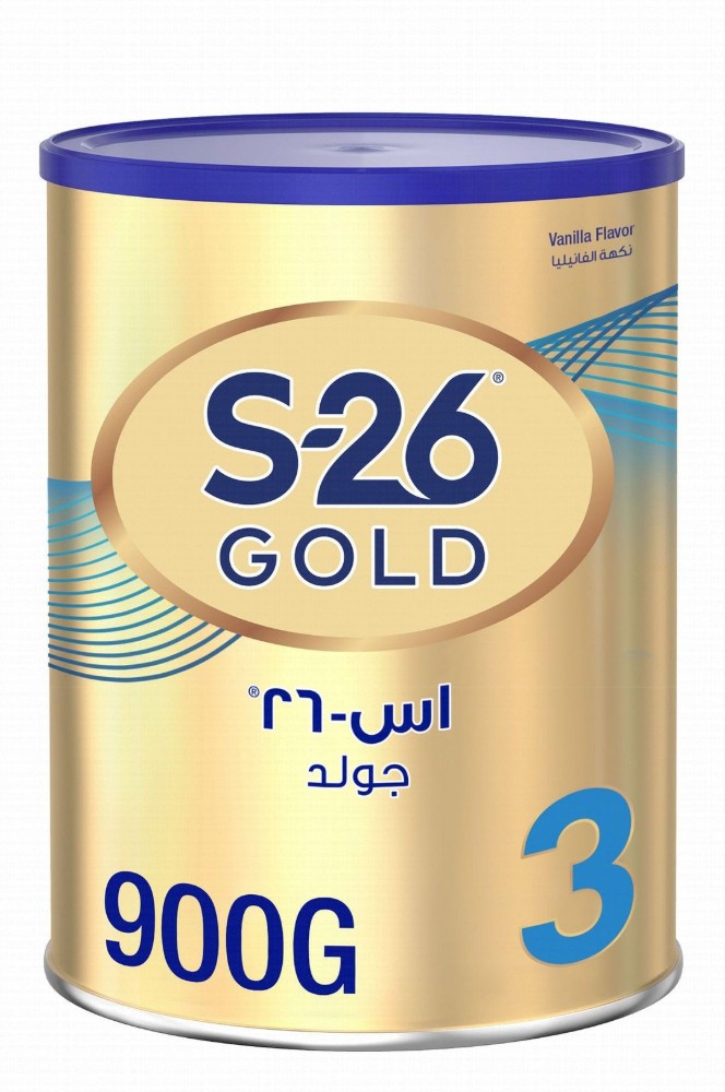 S-26 Gold Growing Up Milk Formula Vanilla Flavor Stage 3 (1-3 Years)