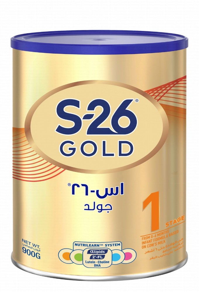 S-26 Gold Nutrilearn System Follow-Up Milk Formula with Lipids & DHA Stage 1 (0-6 Months)