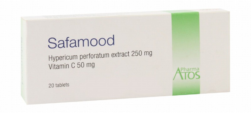 Safamood 50mg Vitamin C & 250mg Hypericum Perforatum Extract Supplement