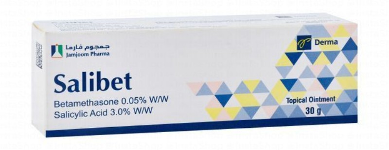 Salibet 0.05% Betamethasone Dipropionate & 3% Salicylic Acid Ointment