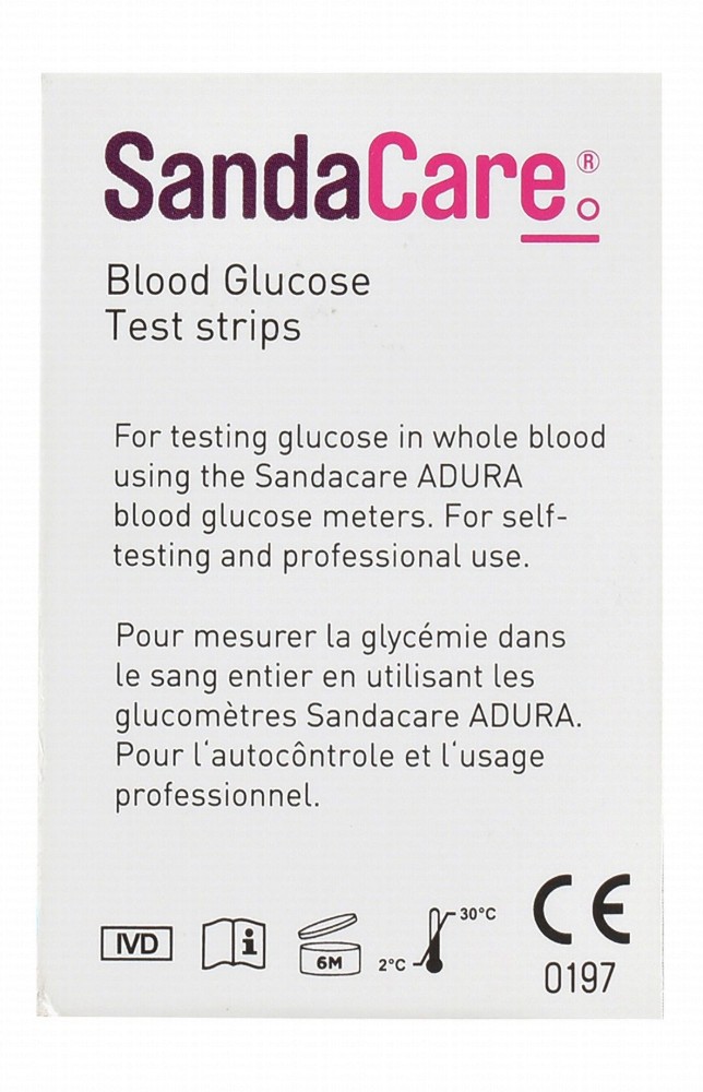Sanda Care Blood Glucose Test Strips