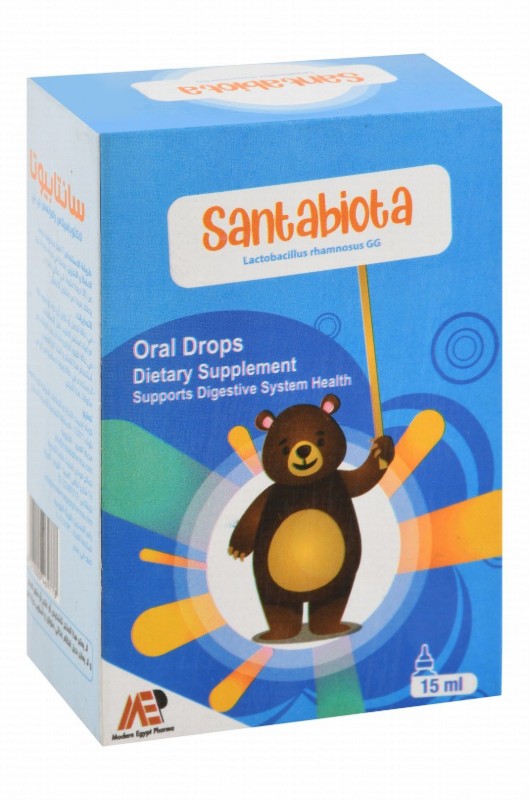Santabiota 10mg Lactobacillus Rhamnosus GG Digestive System Support Oral Supplement Drops