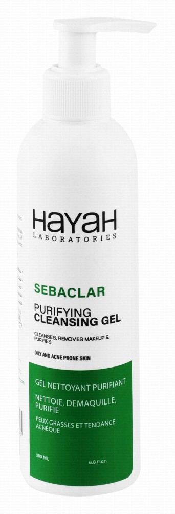 Sebaclar Purifying Facial Cleansing Gel for Oily & Acne-Prone Skin