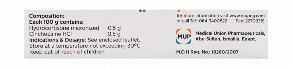 Sediproct with Hydrocortisone Micronized & Cinchocaine Hydrochloride Treatment Cream for Haemorrhoids