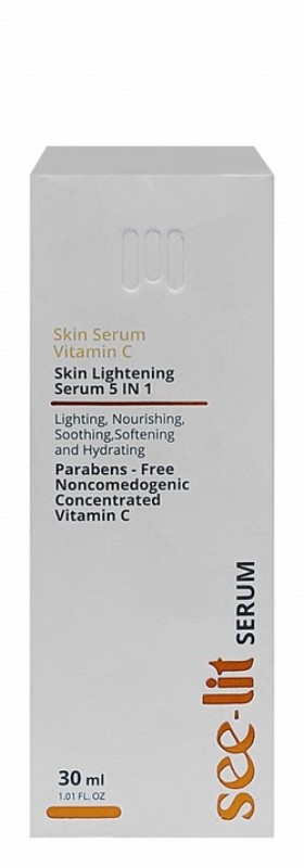 See-Lit 5in1 Lightening, Nourishing & Softening Face Serum with Vitamin C - parabens free, non comedogenic