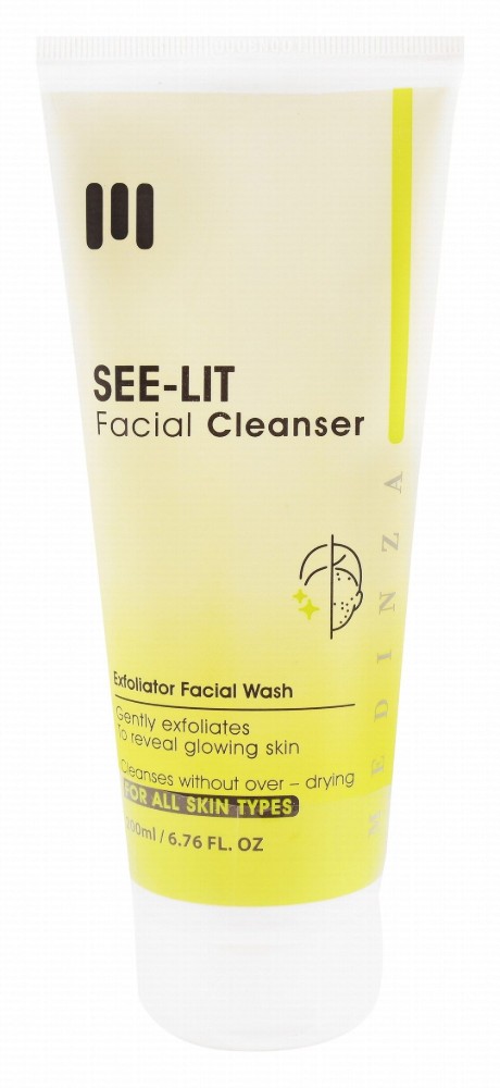 See-Lit Exfoliating Facial Cleanser for All Skin Types