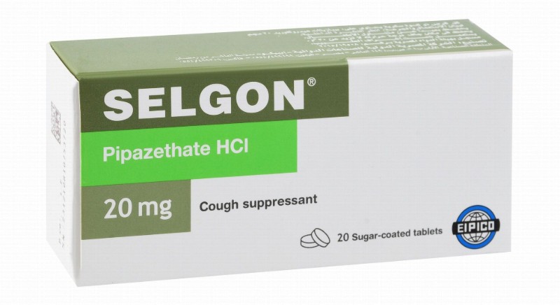 Selgon 20mg Pipazethate HCl Antitussive