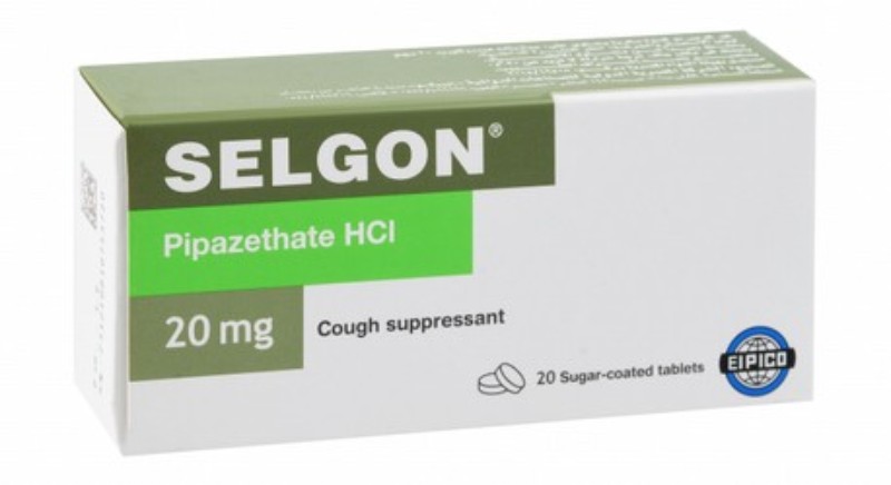 Selgon 20mg Pipazethate HCl Antitussive