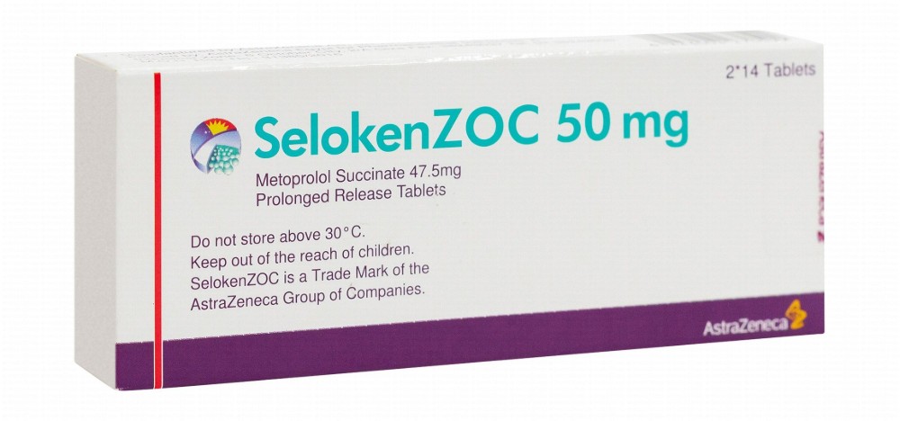 Seloken ZOC 50mg Metoprolol Succinate