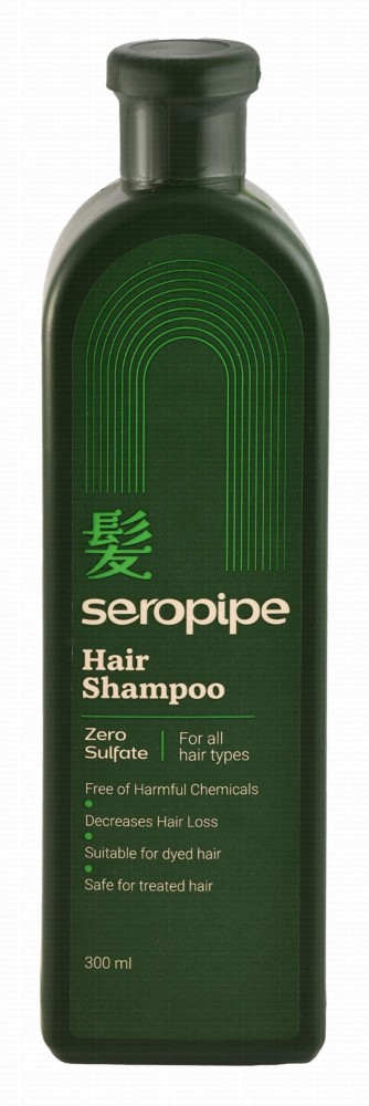 Seropipe Anti-Hair Loss Shampoo for All Hair Types - sulfate free, harmful chemicals