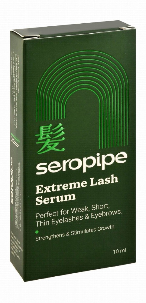 Seropipe Extreme Strengthening & Stimulating Growth Serum for Weak, Short & Thin Lashes & Eyebrows