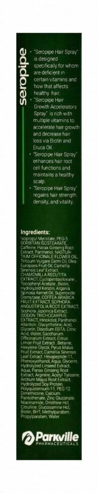 Seropipe Strengthening & Growth Accelerating Hair Spray
