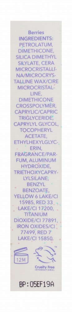 Sheglam Bubble Kiss Lip Balm Berries - cruelty free