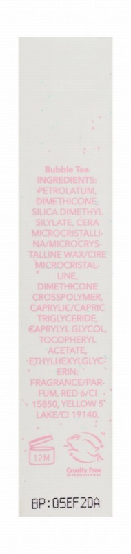 Sheglam Bubble Kiss Lip Balm Bubble Tea - cruelty free