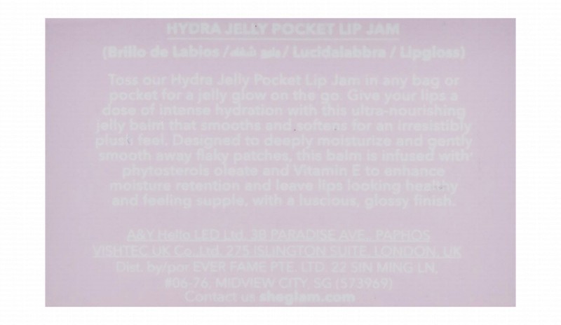 SHEGLAM Hydra Jelly Pocket Lip Balm Fig Flirt