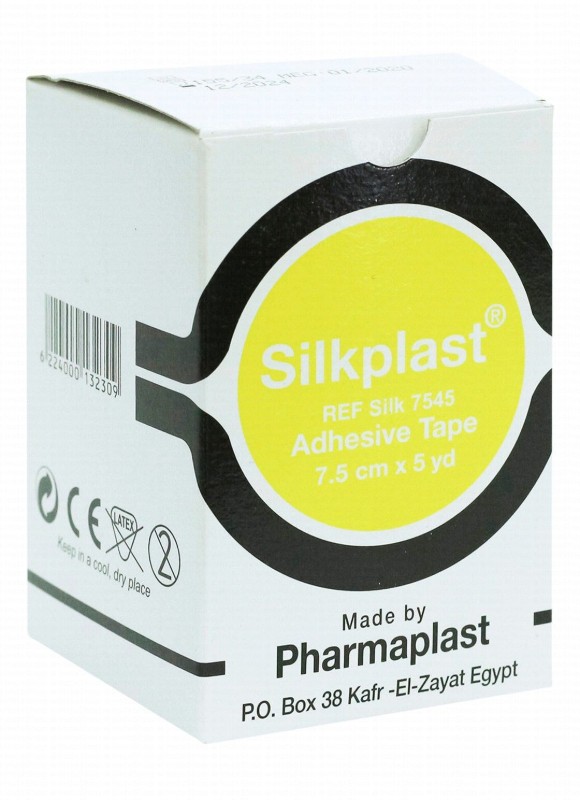 Silkplast Hypoallergenic Adhesive Tape (7.5cmx5yd)