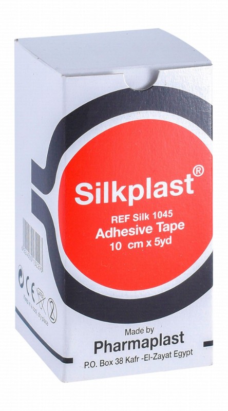Silkplast Ref Silk 1045 Hypoallergenic Adhesive Tape (10cmx5yd)