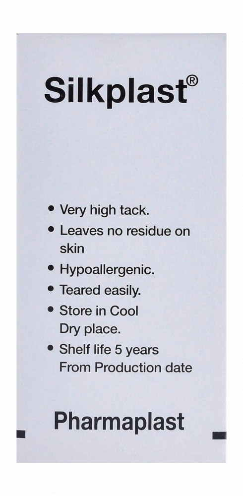 Silkplast Ref Silk 1045 Hypoallergenic Adhesive Tape (10cmx5yd)