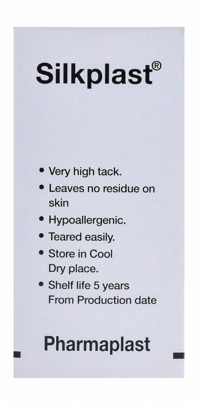 Silkplast Ref Silk 1045 Hypoallergenic Adhesive Tape (10cmx5yd)