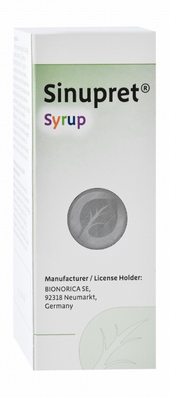 Sinupret Paranasal Sinuses Syrup for Acute & Chronic Inflammation Relief (2+ Years)
