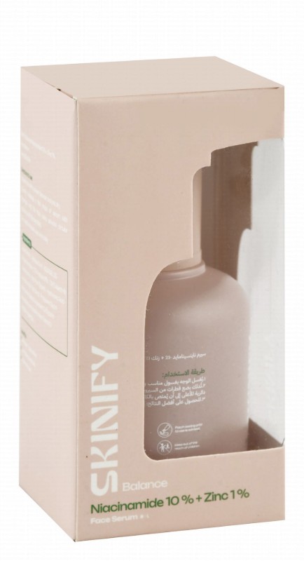 Skinify Balancing Face Serum with 10% Niacinamide & 1% Zinc for Shiny & Oily Skin