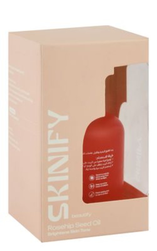 Skinify Beautifying & Skin Tone Brightening Rosehip Seed Oil for Face & Body