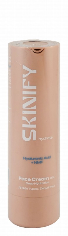 Skinify Deep Hydrating Face Cream with Hyaluronic Acid & NMF for All Skin Types