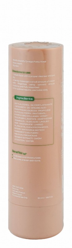 Skinify Lightweight Mattifying & Sebum Production Balancing Face Cream with Omega Fatty Acids for Oily Skin