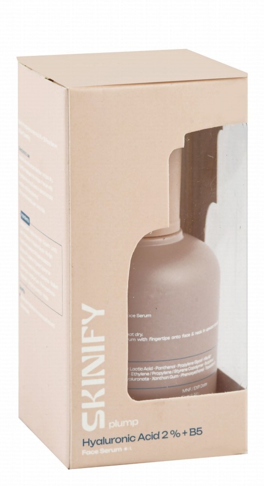 Skinify Plumping Face Serum with 2% Hyaluronic Acid & B5 for All Skin Types