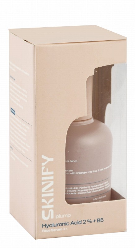 Skinify Plumping Face Serum with 2% Hyaluronic Acid & B5 for All Skin Types